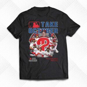 Phillies Postseason 2023 T-Shirt Take October Playoffs Baseball Tee 92